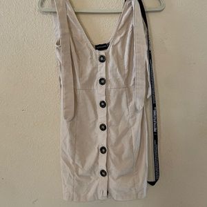 Pretty little thing button dress